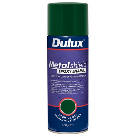 Dulux Metalshield 300g High Gloss Brunswick Green Epoxy Enamel Spray Paint