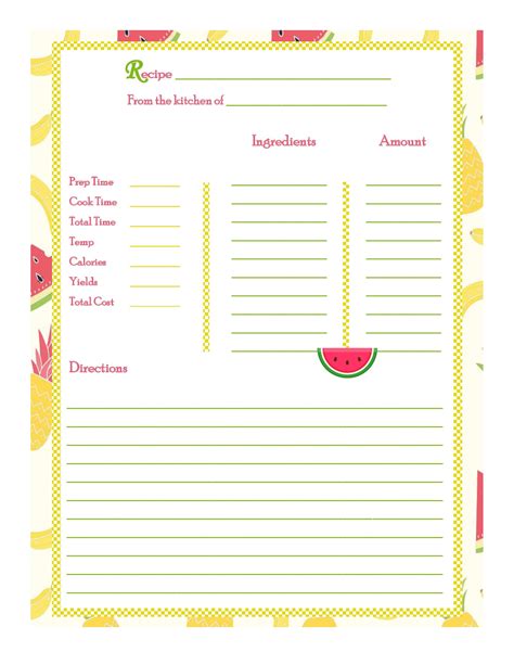 42 Perfect Cookbook Templates [+Recipe Book & Recipe Cards]