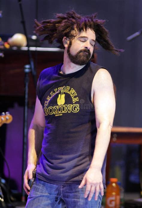 Adam Duritz with Counting Crows Editorial Stock Image - Image of ...