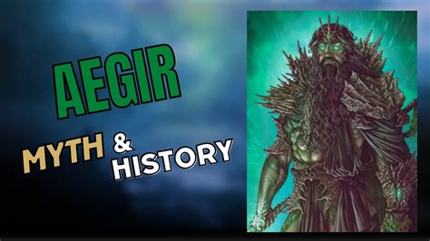 Aegir | Norse Mythology | The story of Aegir 🌊 Myth & History - YouTube