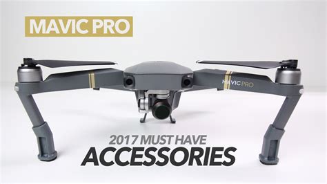 DJI MAVIC PRO - MUST HAVE ACCESSORIES - YouTube