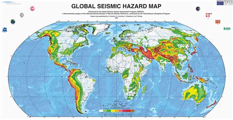 California Earthquake Hazard Map | secretmuseum