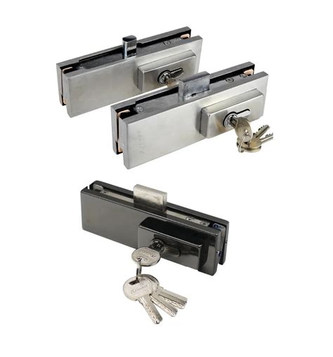 Premintehdw Glass Door Floor Lock Latch For Commercial Frameless Glass ...