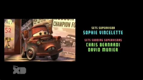 Cars (2006) end credits (Disney XD Version) 9/15/19 - YouTube