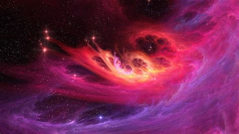 nebulae outer space pink stars wallpaper Image | Nebula wallpaper ...