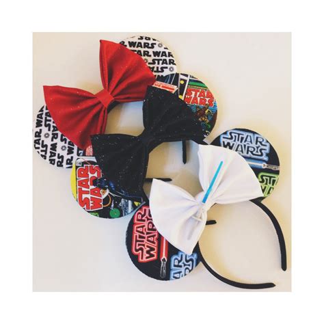 Star Wars Mouse Ears. House of mouse | Diy mickey ears, Diy disney ears ...