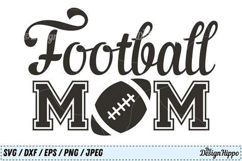 Football mom svg, Football svg, Mom svg, Football mama svg, DXF, PNG By ...