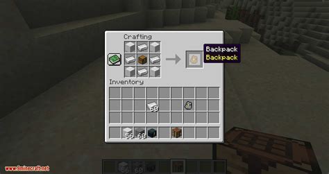 Simple Backpack Mod 1.16.3/1.16.1 (More Ways to Store Items ...