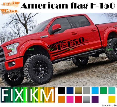 Pin by Mostro Adiari on Ford f150 | Custom f150, American flag decal, F150