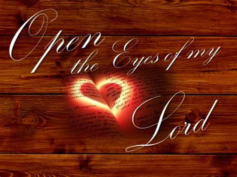 Open The Eyes of My Heart Lord