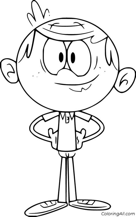 43 free printable The Loud House coloring pages in vector format, easy ...