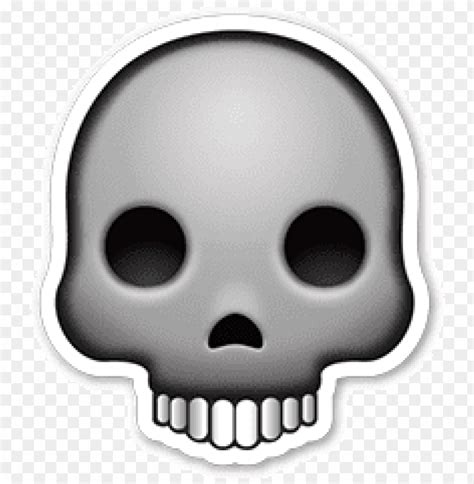 Skull Water Skull Emoji