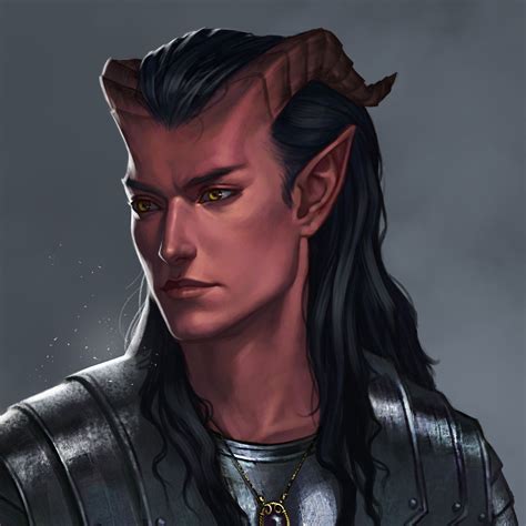 Cressel, Tiefling Oath of Vengeance Paladin - Archive - Myth-Weavers