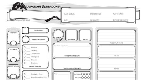 DnD character sheets for online and dyslexic-friendly play | Wargamer