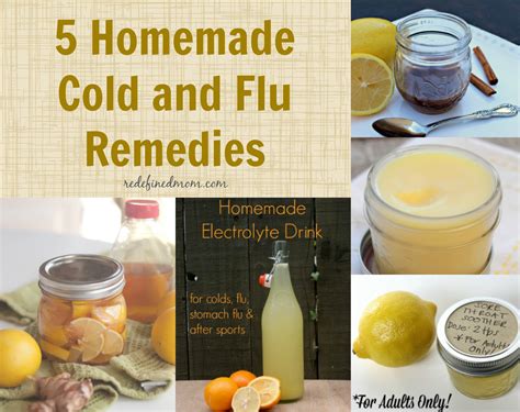 5 Homemade Cold and Flu Remedies