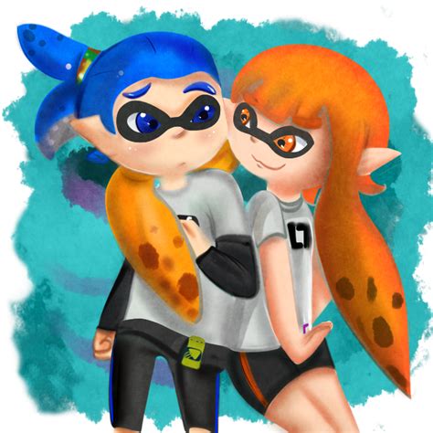 Inkling Love ~ by SilentTeal on DeviantArt