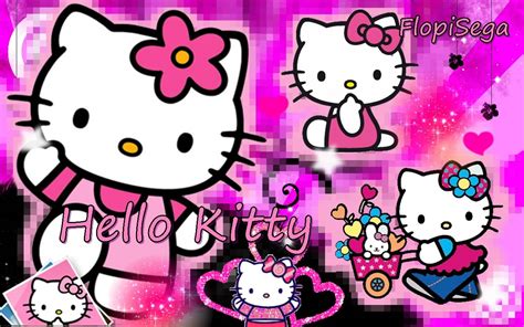 🔥 Free Download Hello Kitty Wallpaper Pink And Black by @mellison88 ...