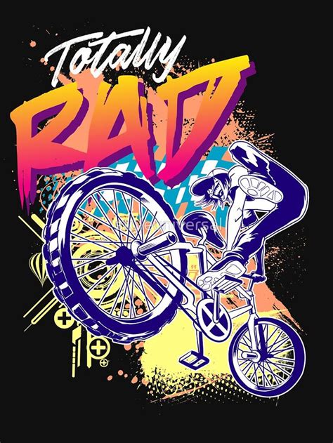 Totally Rad 80's BMX Bike by styleuniversal | Bike illustration, Bmx ...