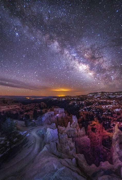 Night sky at Bryce Canyon is like nothing else, the stars pop out like ...