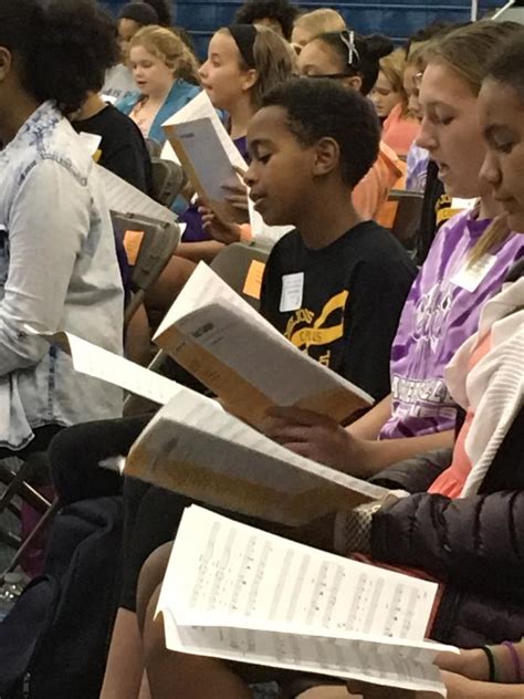 Students enjoyed a... - Herschel Jones Middle School Chorus