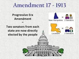 Ratification of 17th Amendment about the Popular Vote – League of Women ...