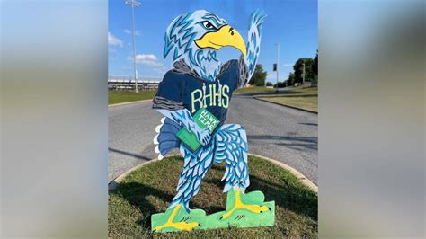 Hawk mascot stolen from River Hill High School; officials searching for ...