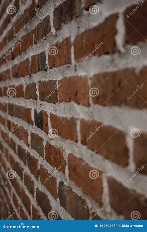 Red brick wall pattern stock photo. Image of texture - 152594630