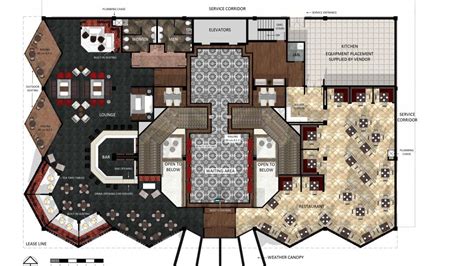 Boutique Hotel Floor Plan With Boutique Hotel Lobby Floor Plan | Lorge ...