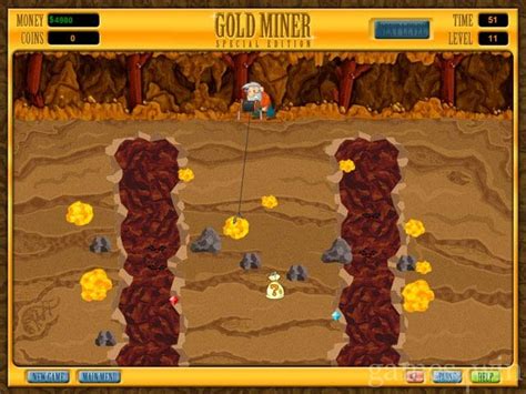 Gold Miner Special Edition Download on Games4Win