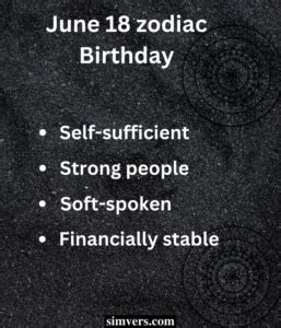 June 18 Zodiac: Birthday, Personality & More (A Full Guide)