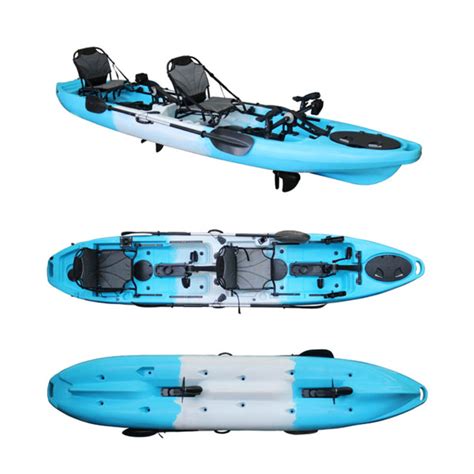 Pedal Pro Fish Tandem - 4.3m Pedal-Powered Fishing Kayak – Bay Sports