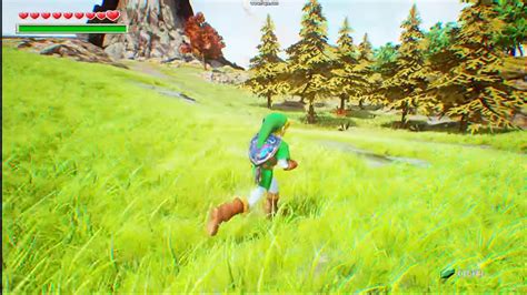 The Legend of Zelda: Ocarina of Time's Hyrule Field Recreated In Unreal ...