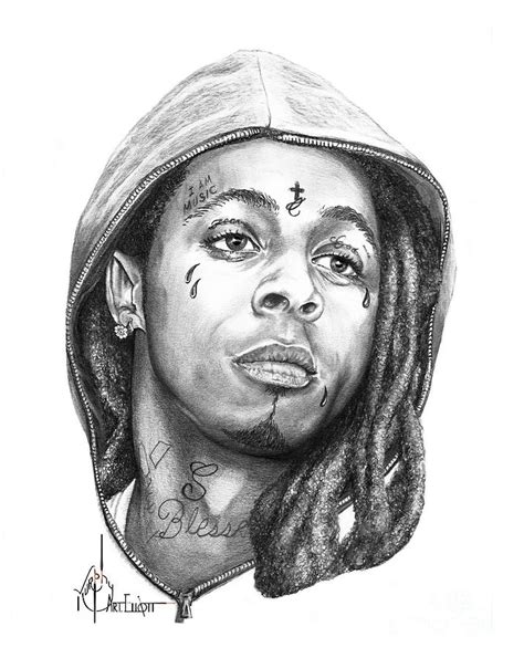 12+ Lil Wayne Drawing - SheannaMallery