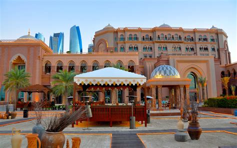 Emirates palace from beach and love nest resturant place | Cleantech