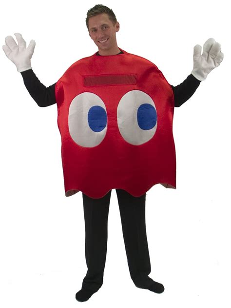 Deluxe PAC-MAN Blinky Adult Costume - Walmart.com