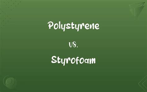 Polystyrene vs. Styrofoam: Know the Difference