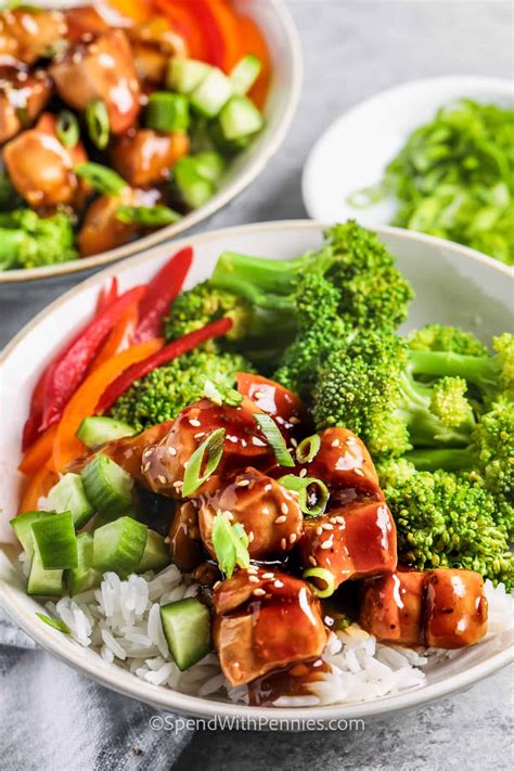 Chicken Teriyaki Bowl