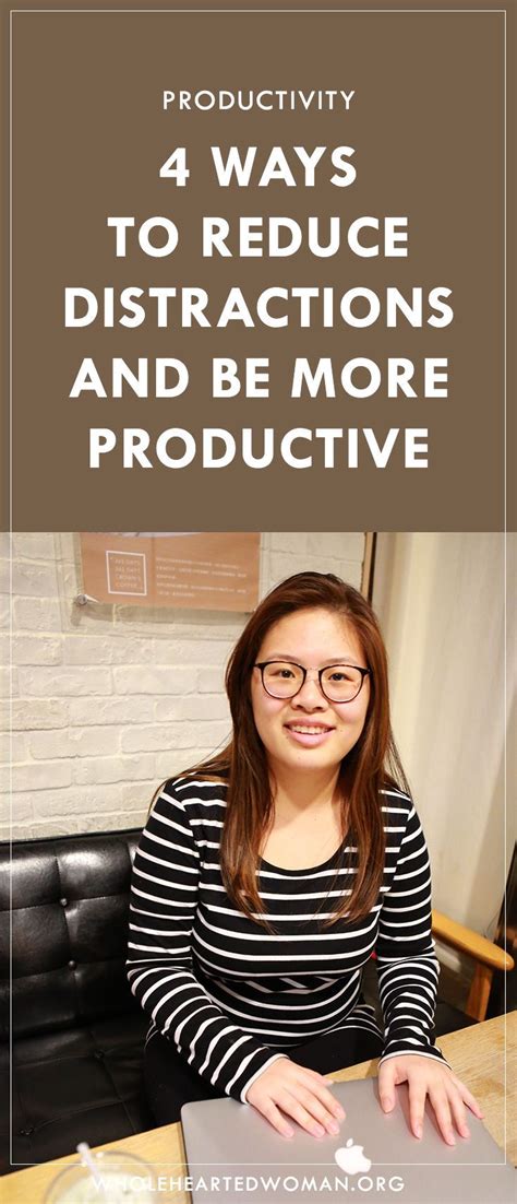 4 Ways To Reduce Distractions And Be More Productive — molly ho studio ...