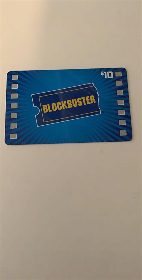 Found this Blockbuster gift card while cleaning out my closet : r/nostalgia