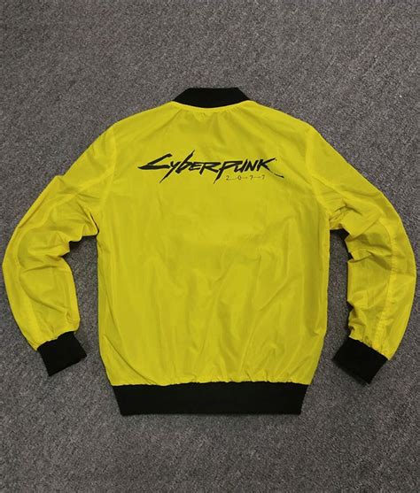 Cyberpunk 2077 Yellow Jacket | Samurai V Bomber Yellow Jacket