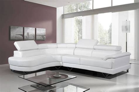 30 Photos White Leather Corner Sofa