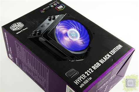 Обзор процессорного кулера Cooler Master Hyper 212 RGB Black Edition ...