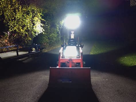 Kubota BX tractor with LED lights. | Green Tractor Talk