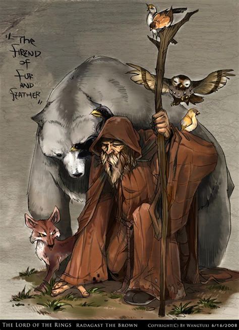 Radagast the Brown by Wangyuxi Watch Report Fan Art / Cartoons & Comics ...