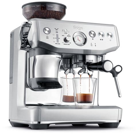 SES876BSS the Barista Express Impress espressomaskine fra Sage