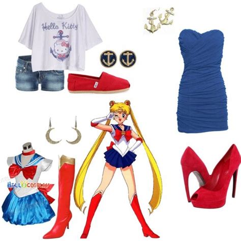 "Sailor Moon" by ahmina123 on Polyvore | Sailor moon fashion, Sailor ...