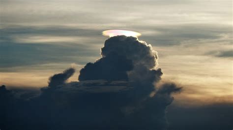 A Rainbow Pileus Cloud over Zimbabwe | International Space Fellowship