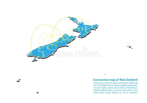 Modern of New Zealand Map Connections Network Design, Best Internet ...