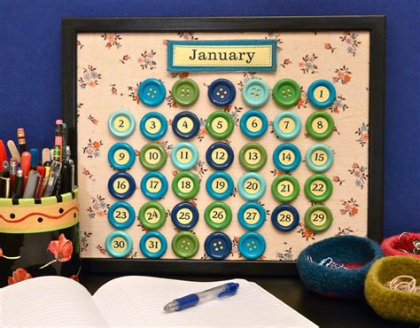 Some Really Cool Perpetual Calendar Crafts for the New Year - Kids ...