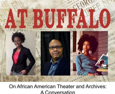 On African-American Theater and Archives: A Conversation | Institute ...